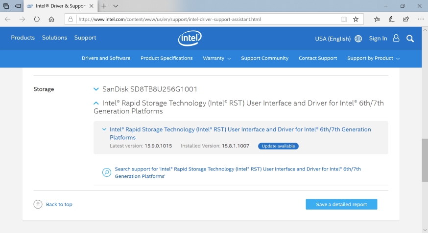 instalar drivers de intel