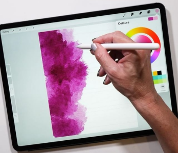 ipad pro 12.9 diseño grafico