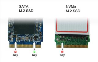 ssd m.2 sata vs m.2 pcie-nvme