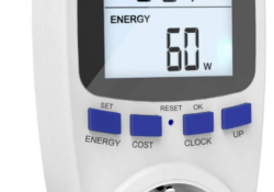Medidor de consumo eléctrico (o vatiómetro)