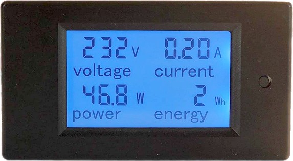 medidor consumo potencia digital