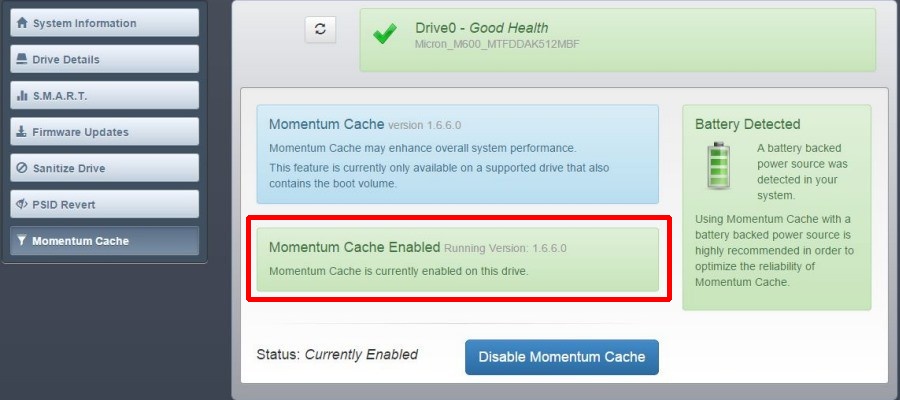 momentum-cache