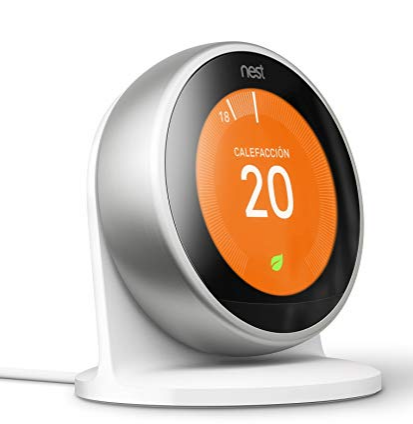 Termostato inteligente Google Nest Learning de 3ª Gen. Negro · Google · El Corte Inglés Termostato inteligente Google Nest Learning de 3ª Gen. Negro · Google · El Corte Inglés