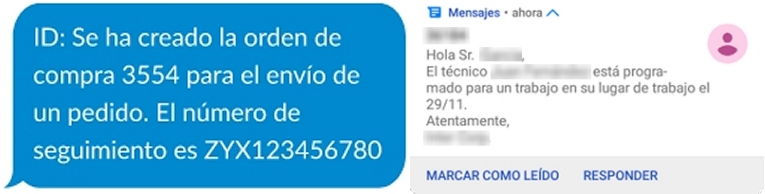 mensajes SMS