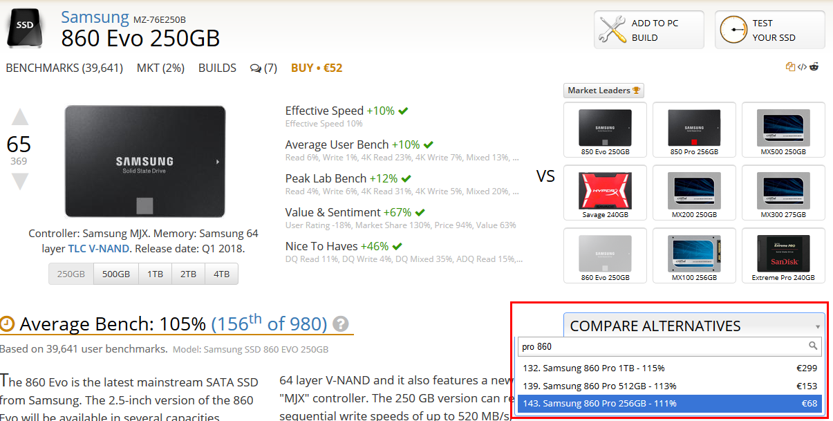 comparar ssds paso 3